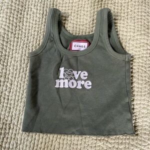 Chnge Love More Tank Top